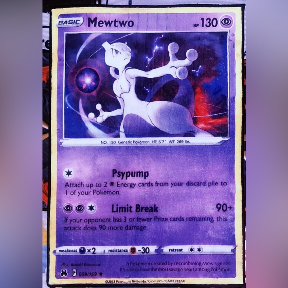 Mewtwo rug